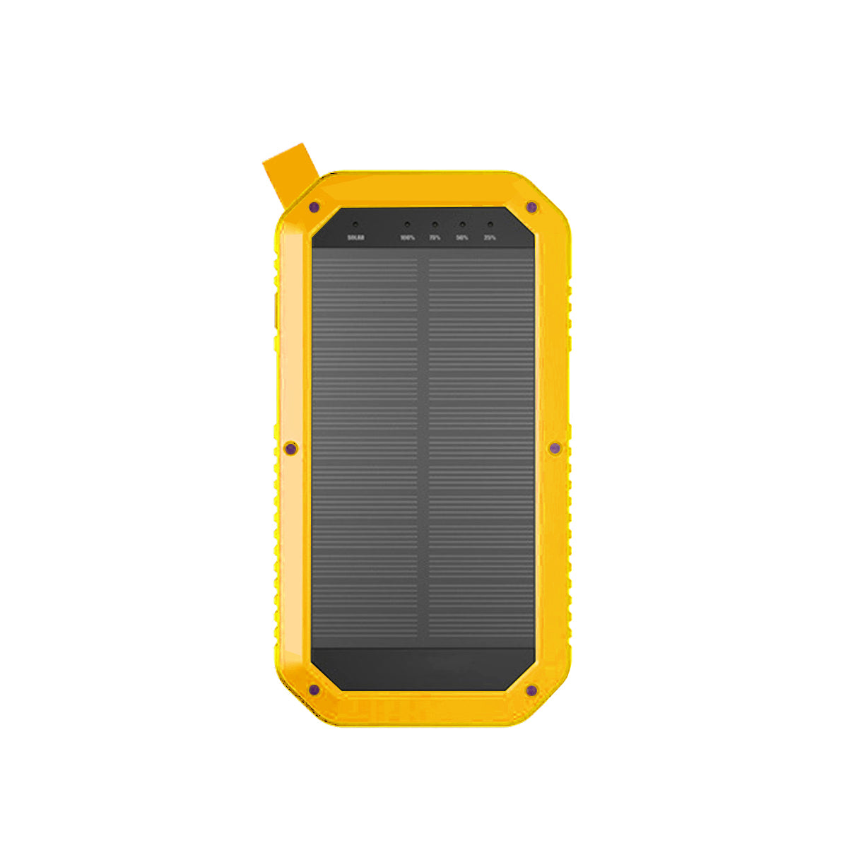 Sun Chaser Mini Solar Powered Wireless Phone Charger 10,000 mAh With LED Flood Light