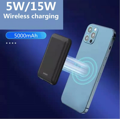 Wireless Magnetic Backup Power Bank Fast Charging