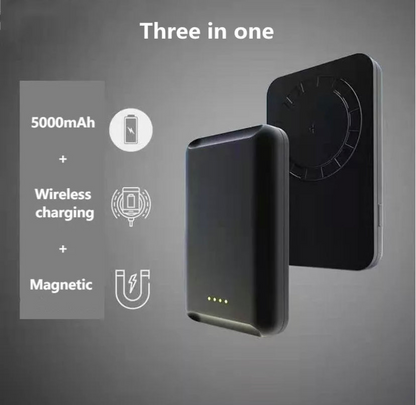 Wireless Magnetic Backup Power Bank Fast Charging