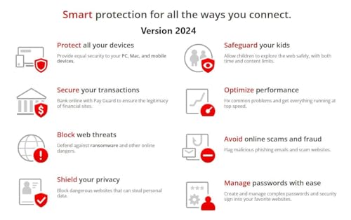 Trend Micro Maximum Security 2023 multi-language for PC, Mac, Android and iOS Product key card Windows 8.1 and 10, 11 (3 devices, 3 years)