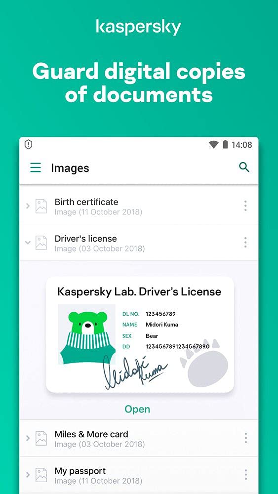 Kaspersky Password Manager | Unlimited Devices | 1 User Account | 1 year | PC/Mac/Android/iOS | Online Code