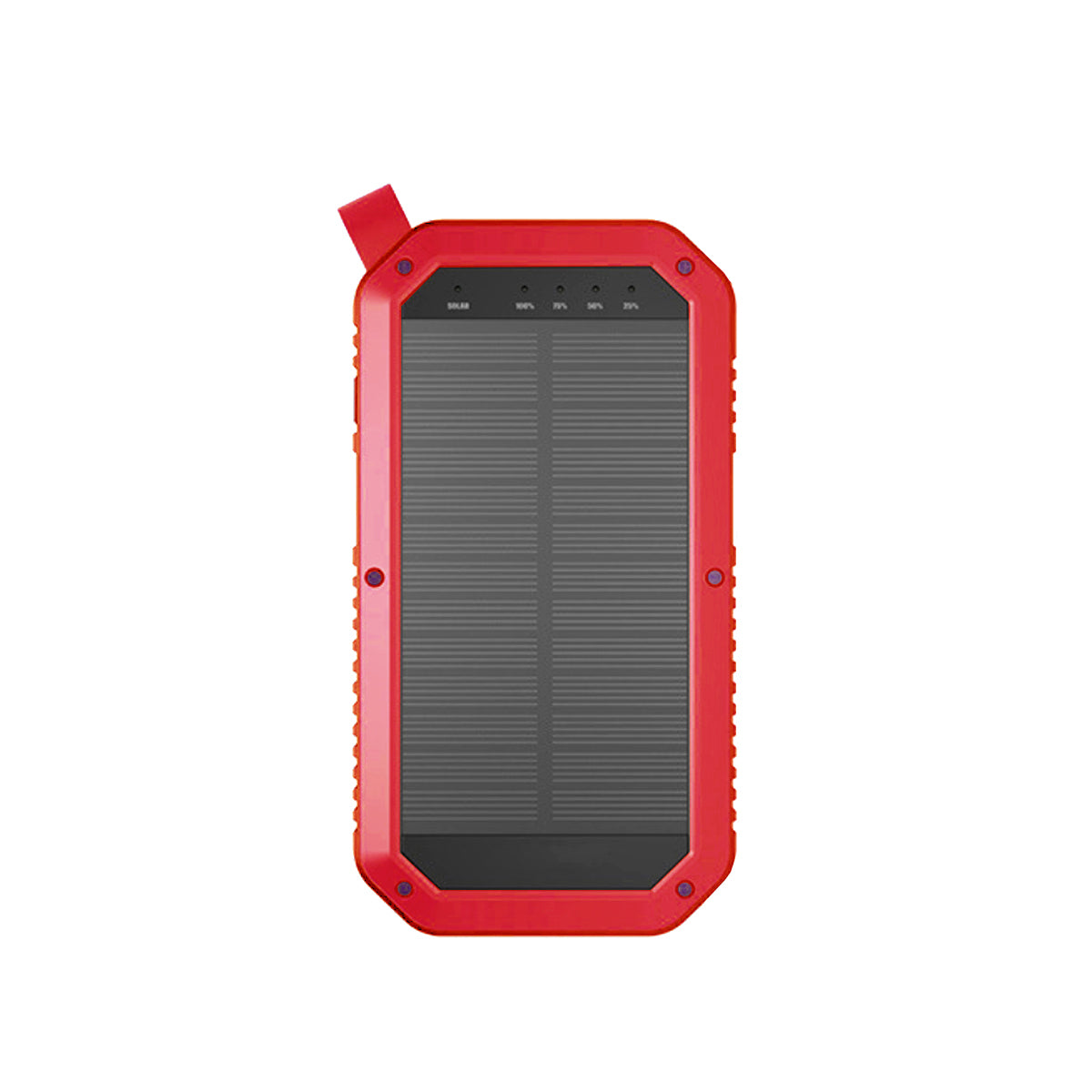 Sun Chaser Mini Solar Powered Wireless Phone Charger 10,000 mAh With LED Flood Light