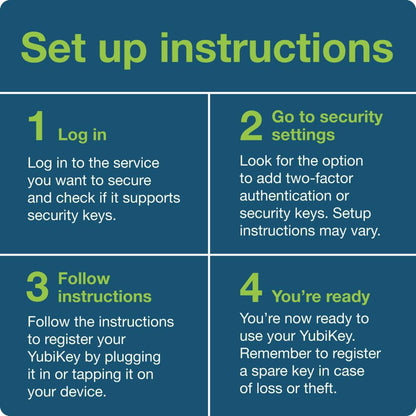 Yubico - YubiKey 5 NFC - Two-Factor authentication (2FA) Security Key, Connect via USB-A or NFC, FIDO Certified - Protect Your Online Accounts