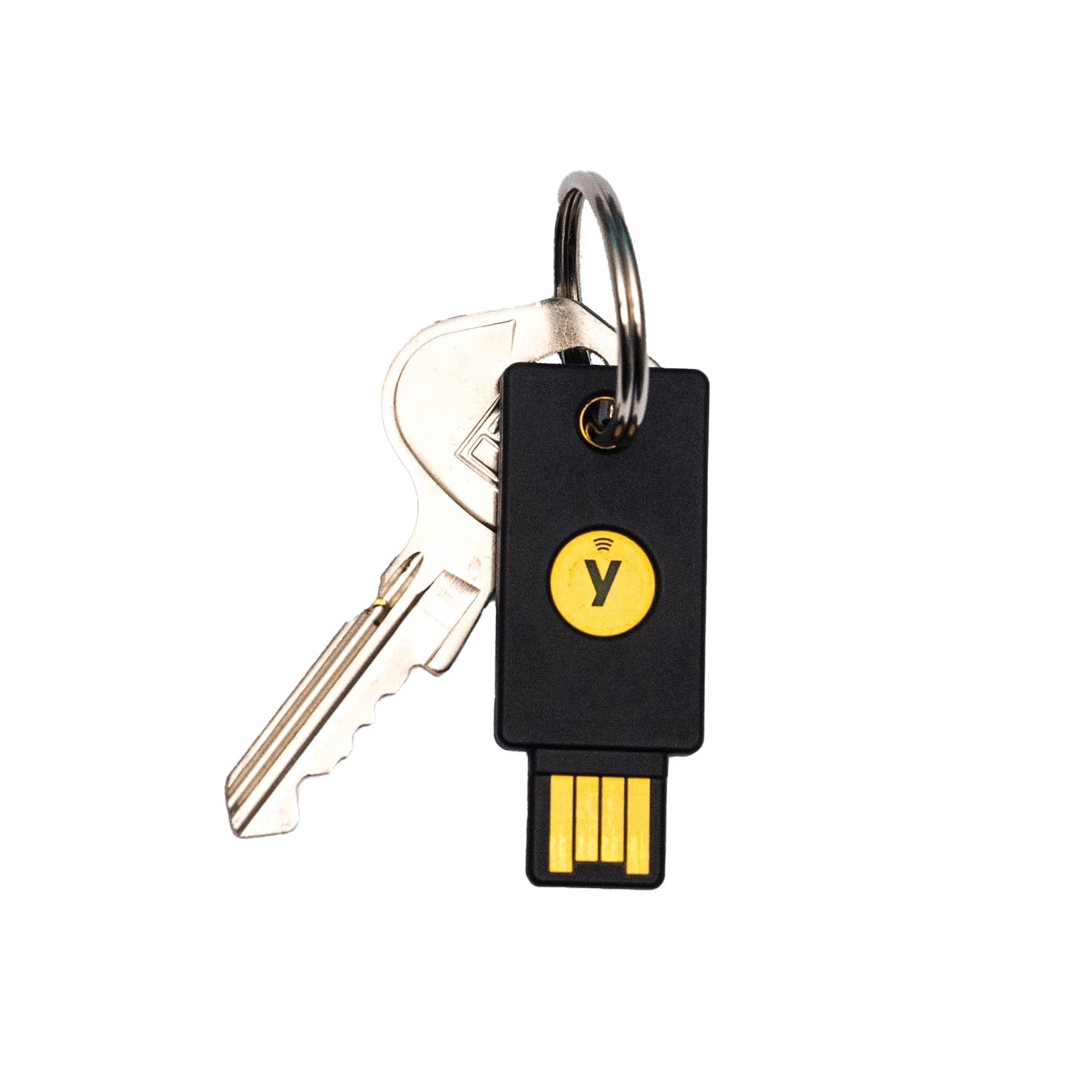 Yubico - YubiKey 5 NFC - Two-Factor authentication (2FA) Security Key, Connect via USB-A or NFC, FIDO Certified - Protect Your Online Accounts