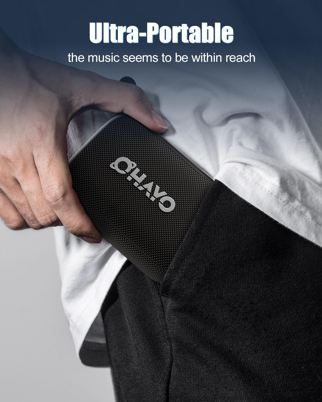 OHAYO S5 Portable Bluetooth Speaker | $19.99 with Prime membership!